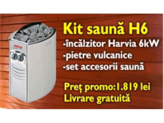 Kit incalzire sauna + accesorii H6 - 1/1