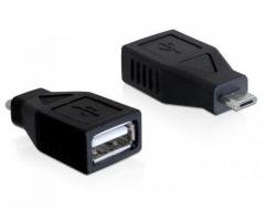 Adaptor USB micro-B tata > USB 2.0-A mama -65296