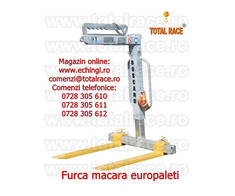 Furci macara cu echilibrare automata