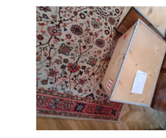 Lada transport din placaj intarita cu metal - Imagine 1/5