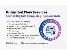 Unlimited Flow Services - Creare Site de Prezentare - Creare Magazin Online