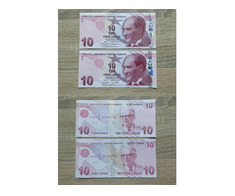 Bancnote din Turcia, Ungatia, Rusia