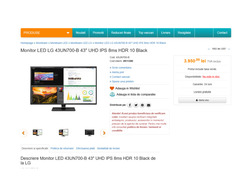 Vand monitor LG 43UN700-B (rezolutie 4K) - Imagine 4/6