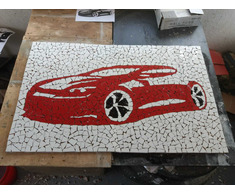 Tablou mozaic ceramica 2 Fast 2 Furious 76*116 cm Trenkart - Imagine 4/4