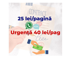 Traduceri ieftine Arad contracte munca & acte personale