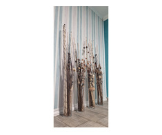 Vaza Sticla & Flori Decorative - Imagine 5/8