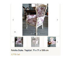 2 Scaune Boem Elegant Vintage - Imagine 5/8