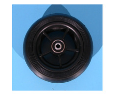 Roata cu cauciuc plin pentru scaun cu rotile 140x40