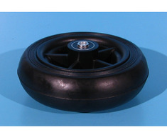 Roata cu cauciuc plin pentru scaun cu rotile 140x40