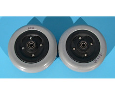 Roata cu cauciuc plin pentru carucior electric 150x50