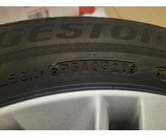 Vând anvelope vară Bridgestone