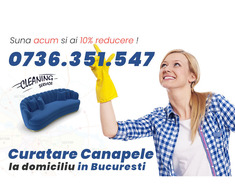 Curatare canapele in Bucuresti