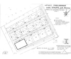 Teren de vanzare in Stalpu, Buzau, deschidere 62ml, 2600 mp,28.600euro