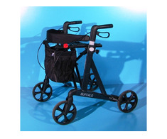 Cadru de mers cu roti din aluminiu