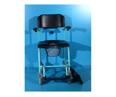 Scaun cu WC si rotile invalizi - Meyra - Imagine 3/8