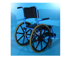 Scaun WC cu rotile din aluminiu - B+B - Imagine 6/8
