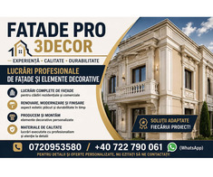 Lucrari profesionale de fatade si elemente decorative pentru constructii - fatadepro.