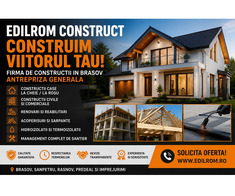Firma Constructii Brasov - Constructii Case la Cheie, Case la Rosu, Renovari si Antre